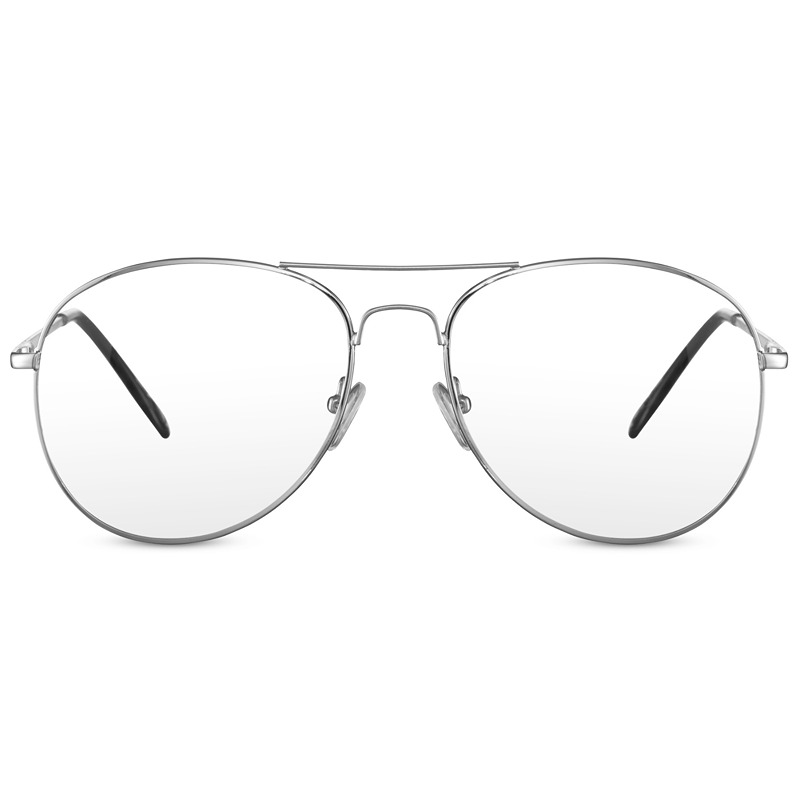 Anti blue light glasses - Hérault | Silver frame